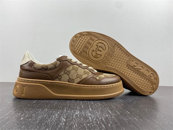 Gocci GG Sneaker GG Beige Ebony 675840 UPG20 2866