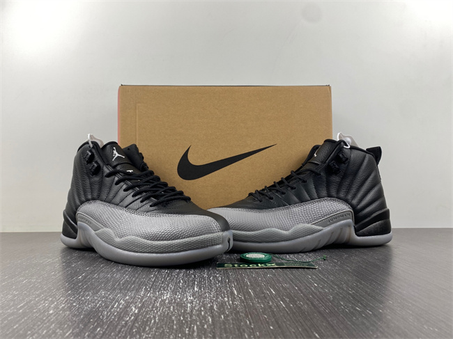 Air Jordan 12 Black Wolf Grey CT8013-010