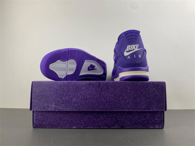 Nigel Sylvester x Air Jordan 4 RETRO Purple HF4340-500