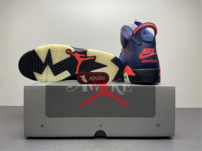 Awake NY x Air Jordan 6「Midnight Navy」IQ5706-400